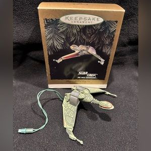 Hallmark StarTrek Klingon Bird of Prey Ornament
